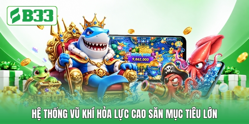 Hệ thống vũ khí hỏa lực cao săn mục tiêu lớn