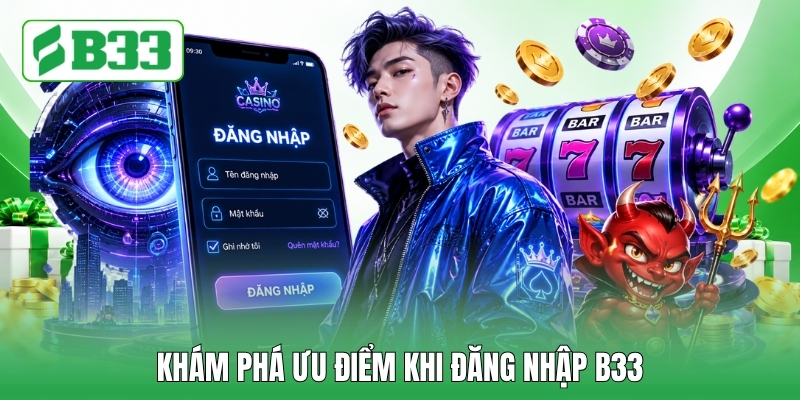 Khám phá ưu điểm khi đăng nhập B33