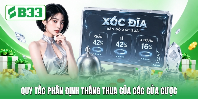 Quy tắc phân định thắng thua của các cửa cược
